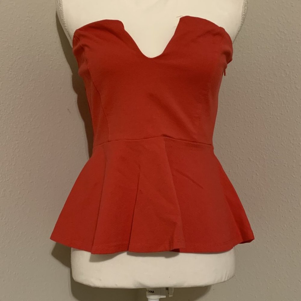 Women Have Pink Tube Top, Size L